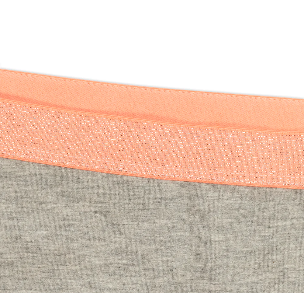 High Waist Cotton Cheeky with Shimmer Elastic - Image 5