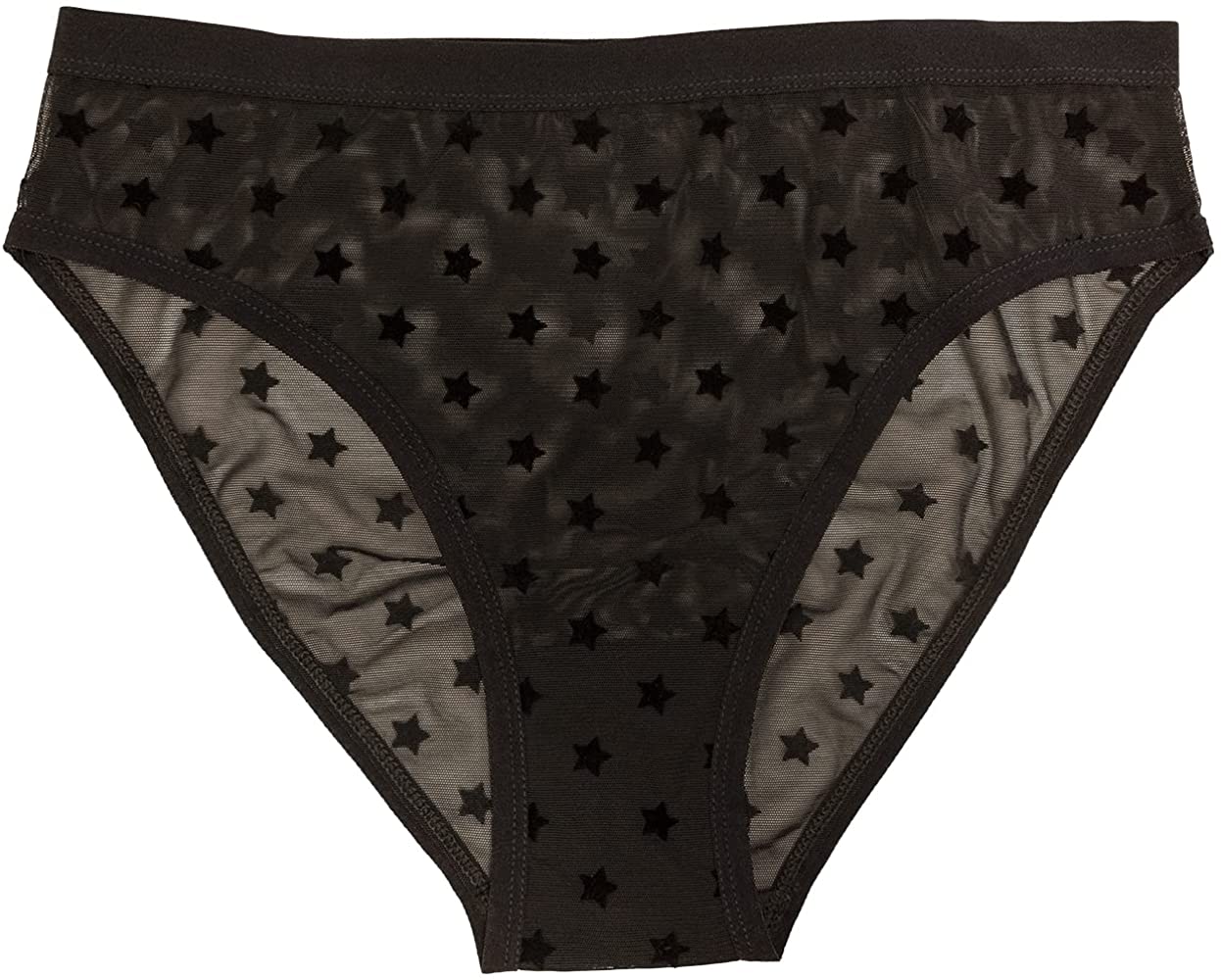 Star Mesh High Leg  Bikini - Image 5