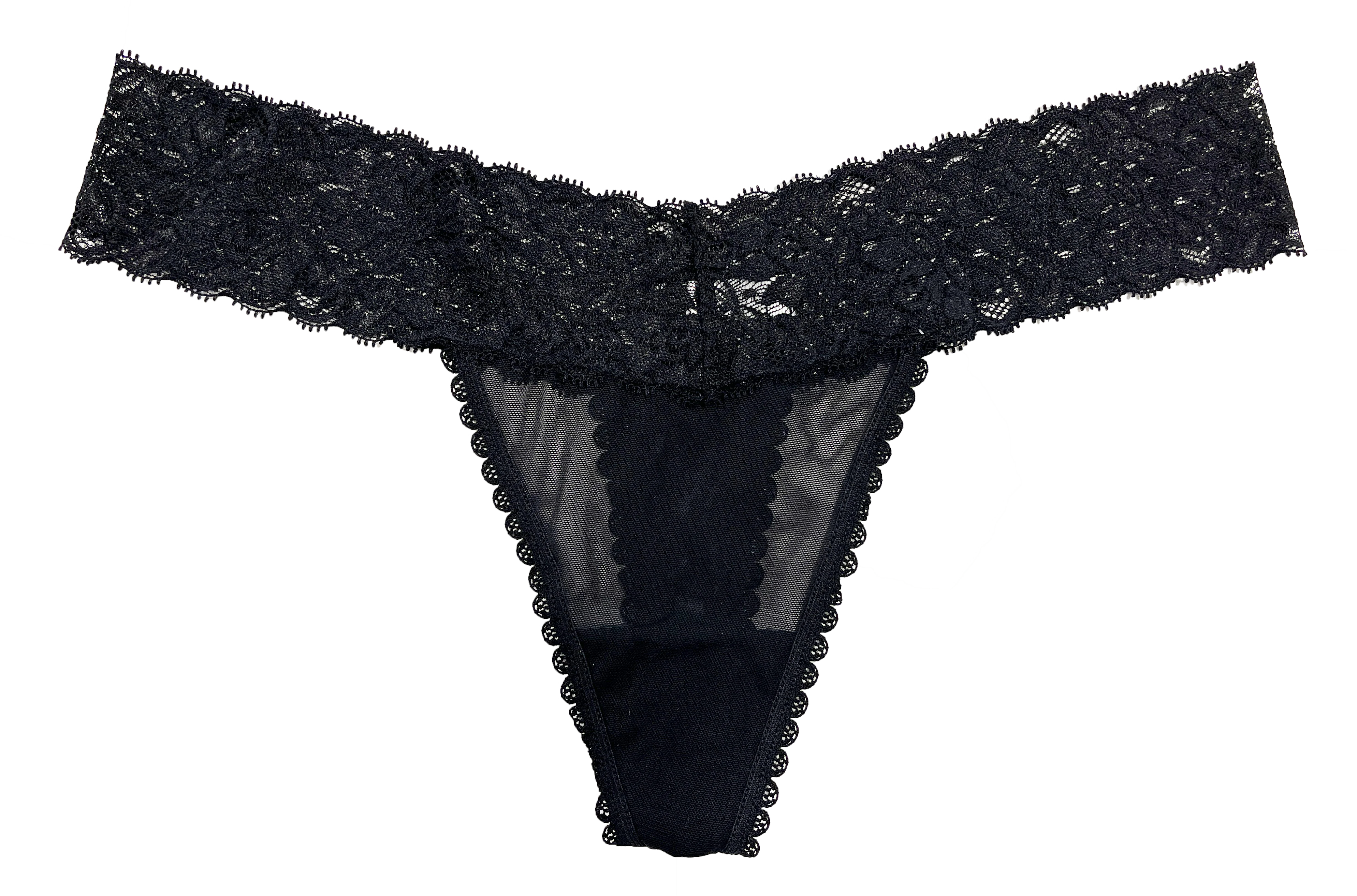 Mesh and Lace Classic Thong XS- 2X - Buy More Save More - Image 4